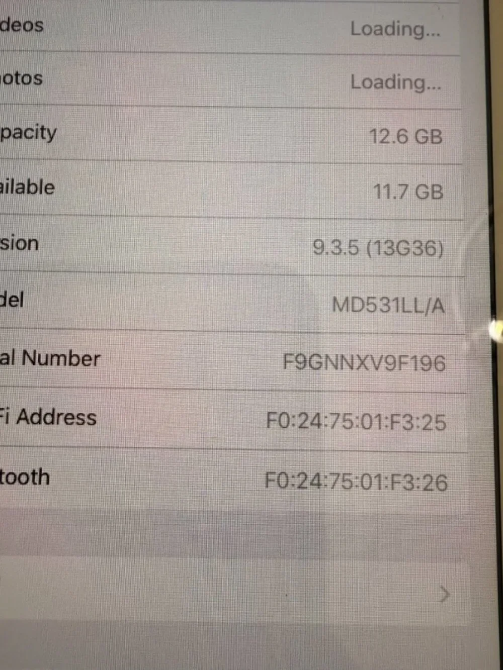 Apple ipad mini